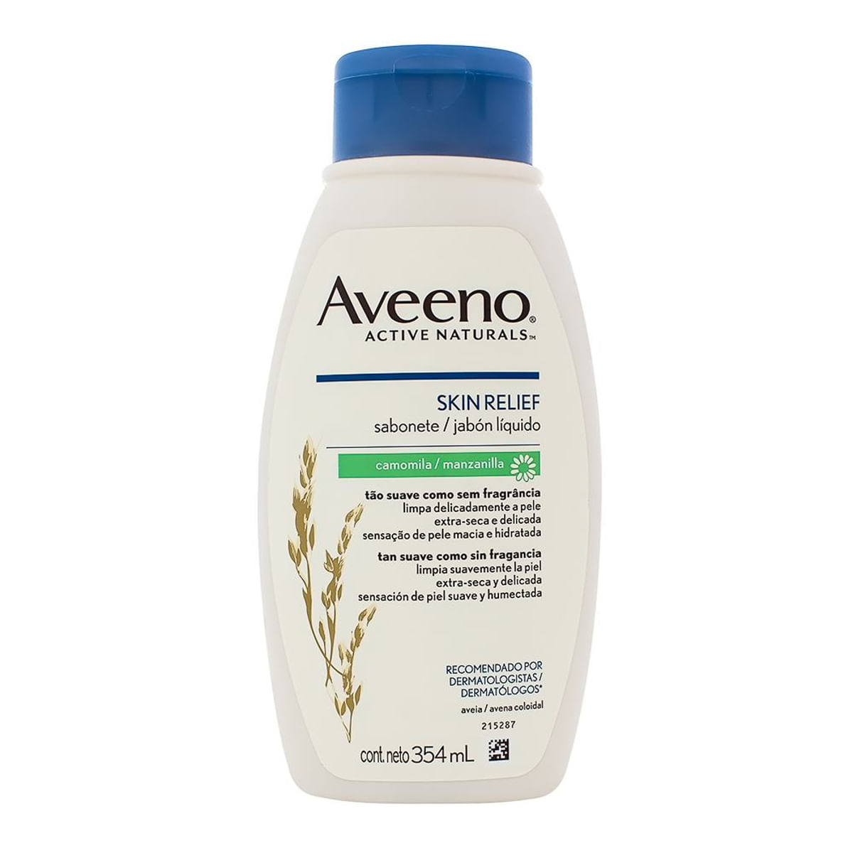 Sabonete Líquido Aveeno Skin Relief Camomila 354 Ml