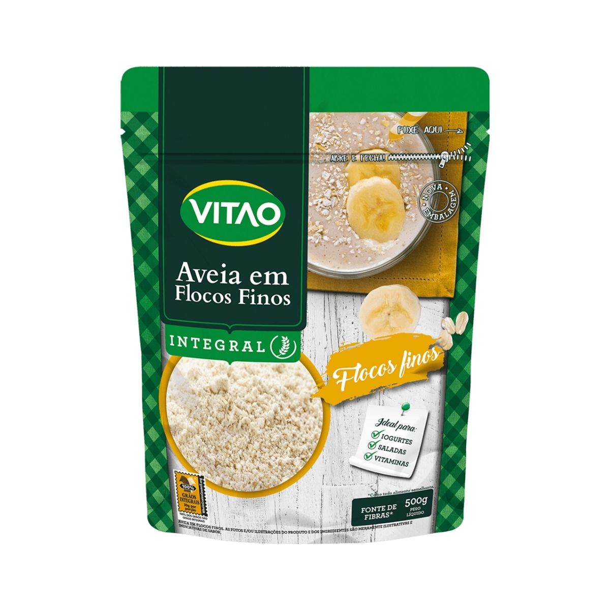 Aveia Flocos Finos Vitao 500 g