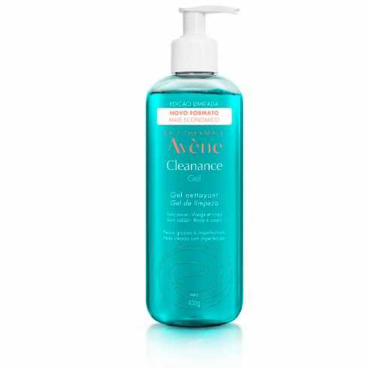 Gel Para Limpeza Facial Avène Cleanance 400ml