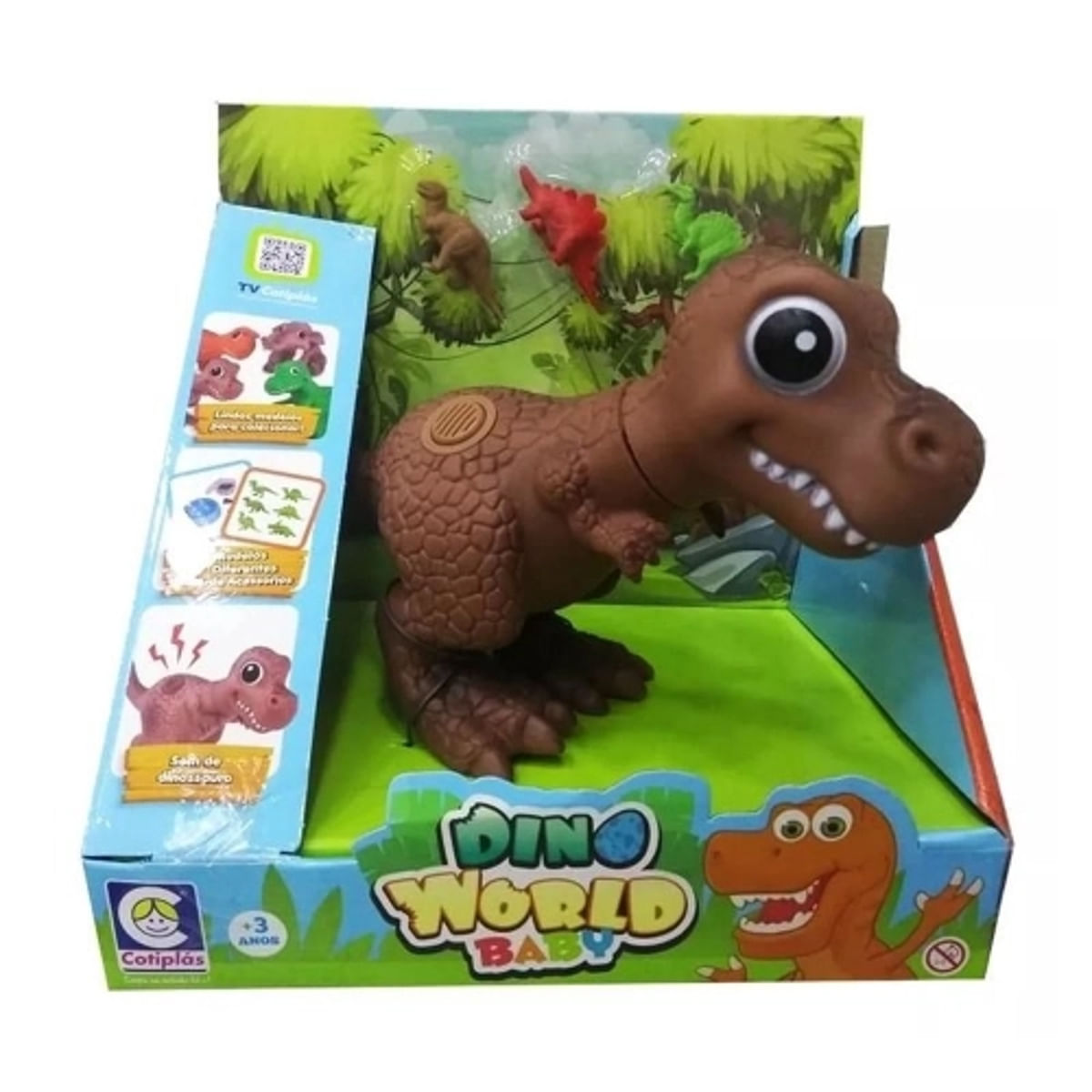 Dino World Baby Tiranossauro Rex Cotiplas