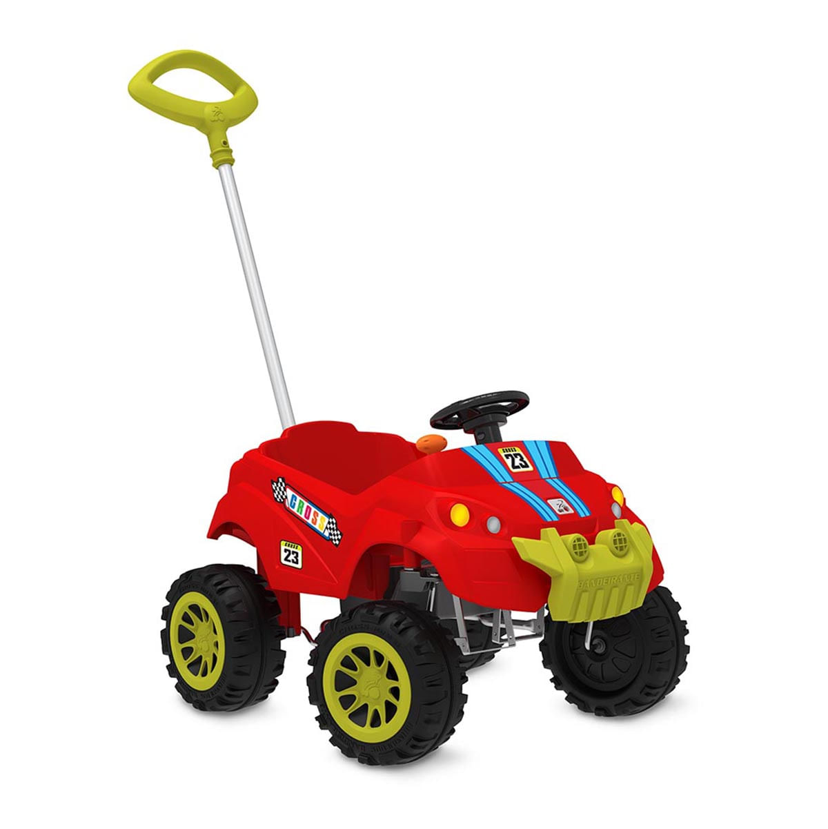 Carrinho de Pedal Bandeirante Vermelho Babycross