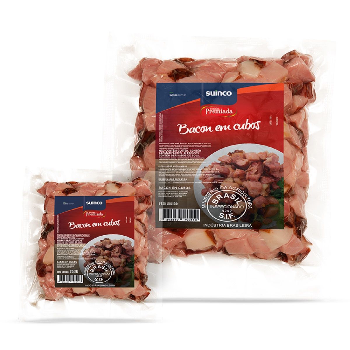 Bacon em Cubos Suinco Cozinha Premiada 250 g