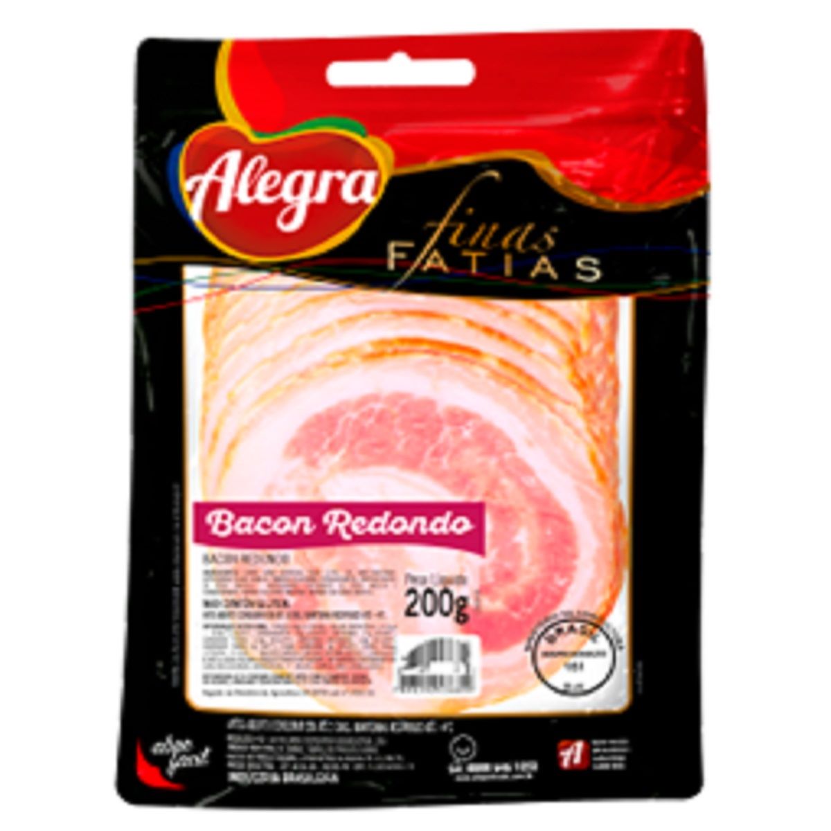 Bacon Redondo Alegra 200 g