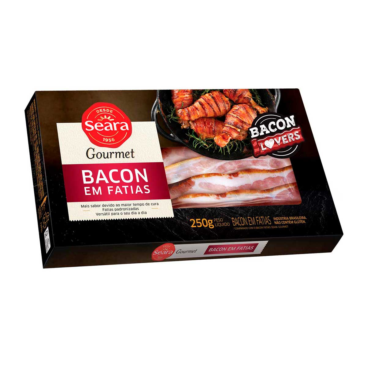 Bacon Suíno Resfriado Fatiado Seara 250g