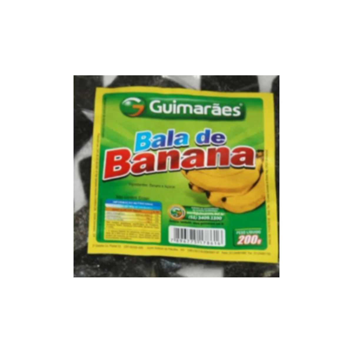 Bala de Banana Guimarães 200g