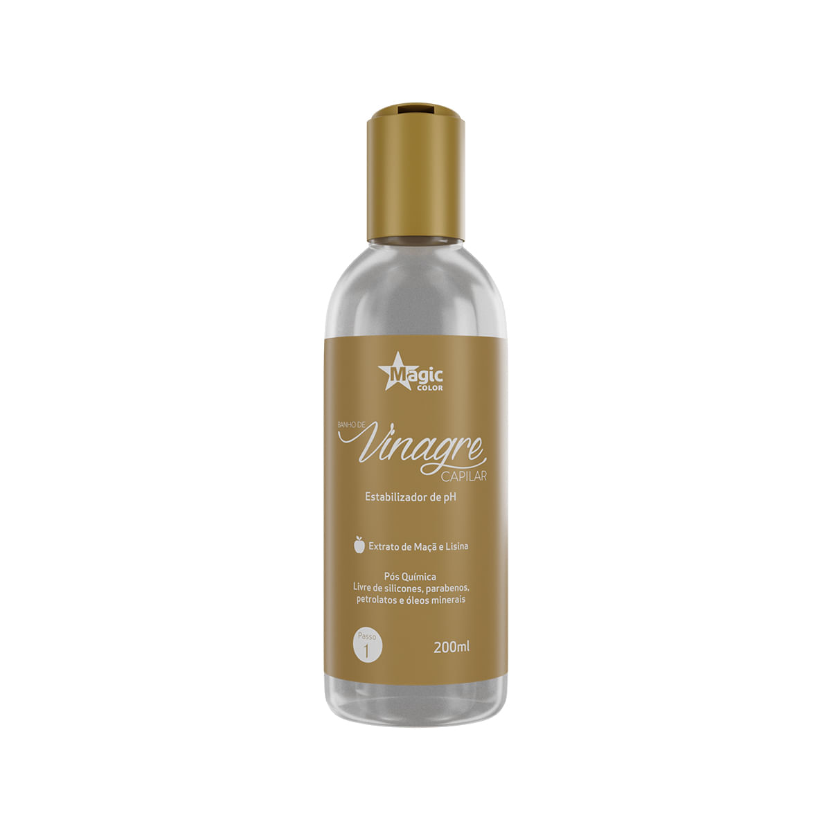 Banho de Vinagre - Estabilizador de pH 200 ml