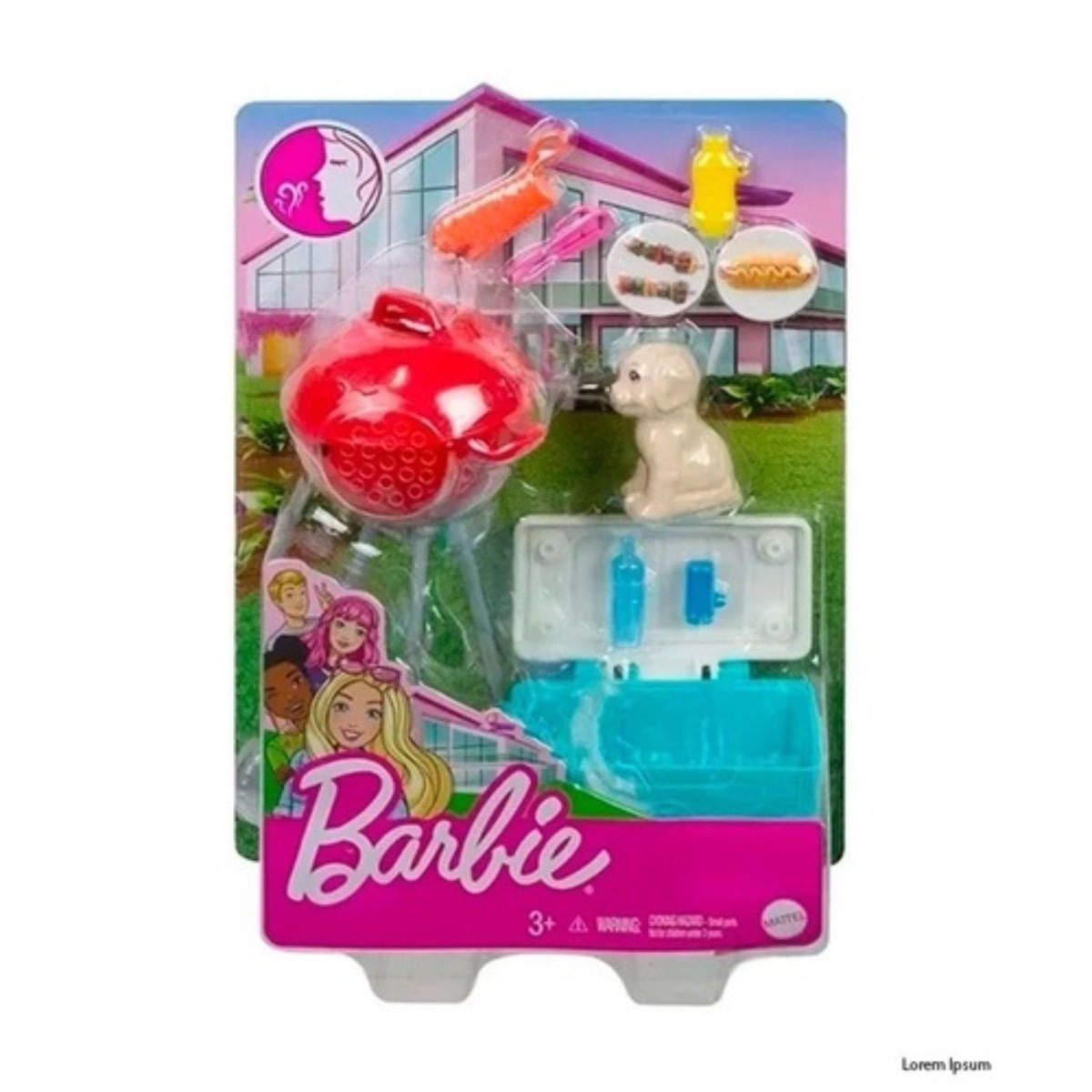 Barbie Mini Playset Pet Mattel