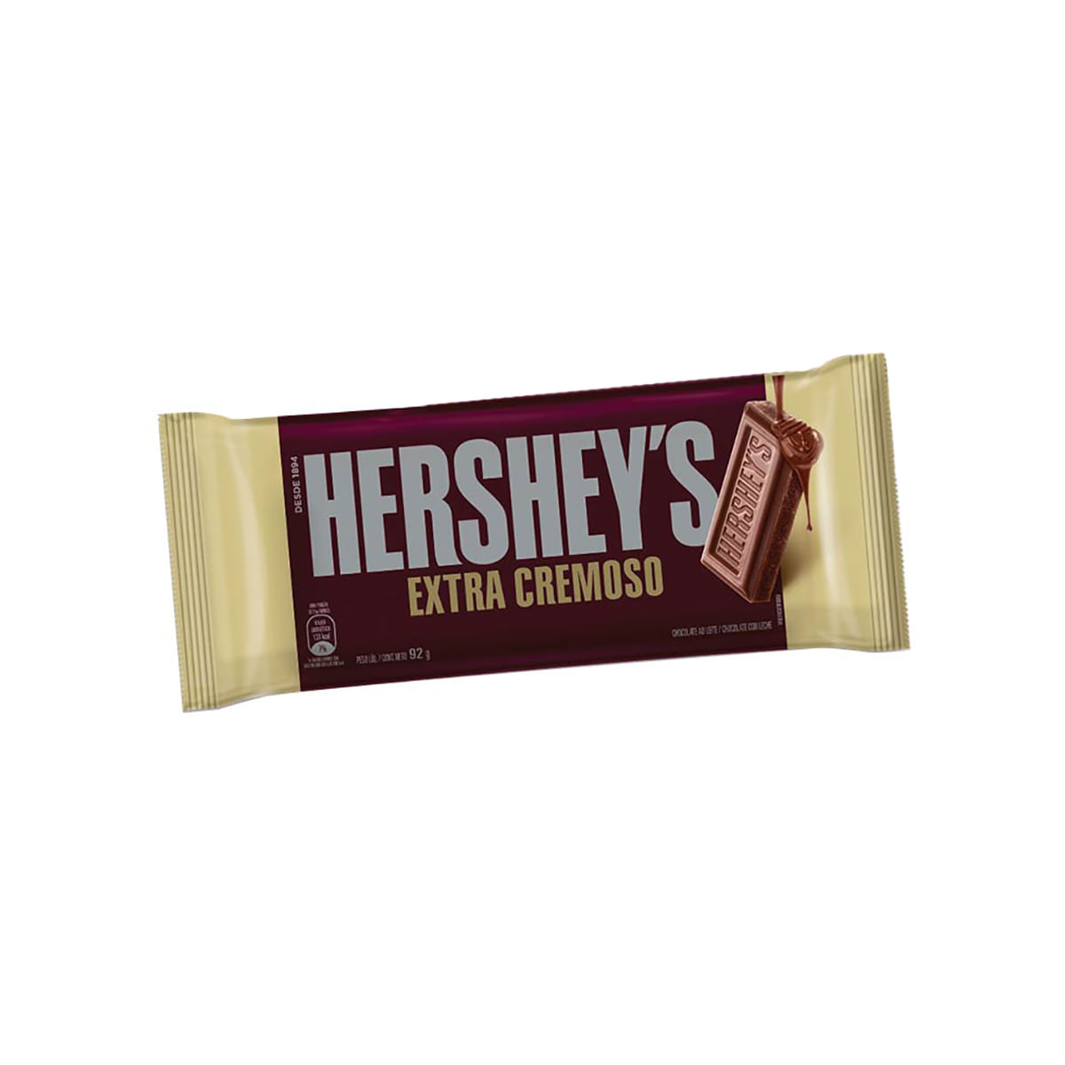 Chocolate ao Leite Hershey&apos;s Extra Cremoso 92g