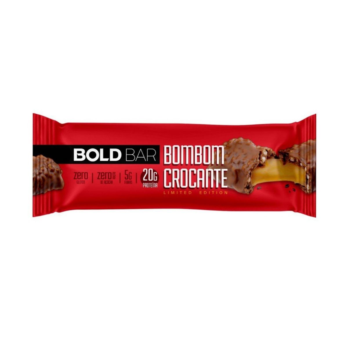 Barra de Proteína Bold Bar Bombom Crocante 60 g