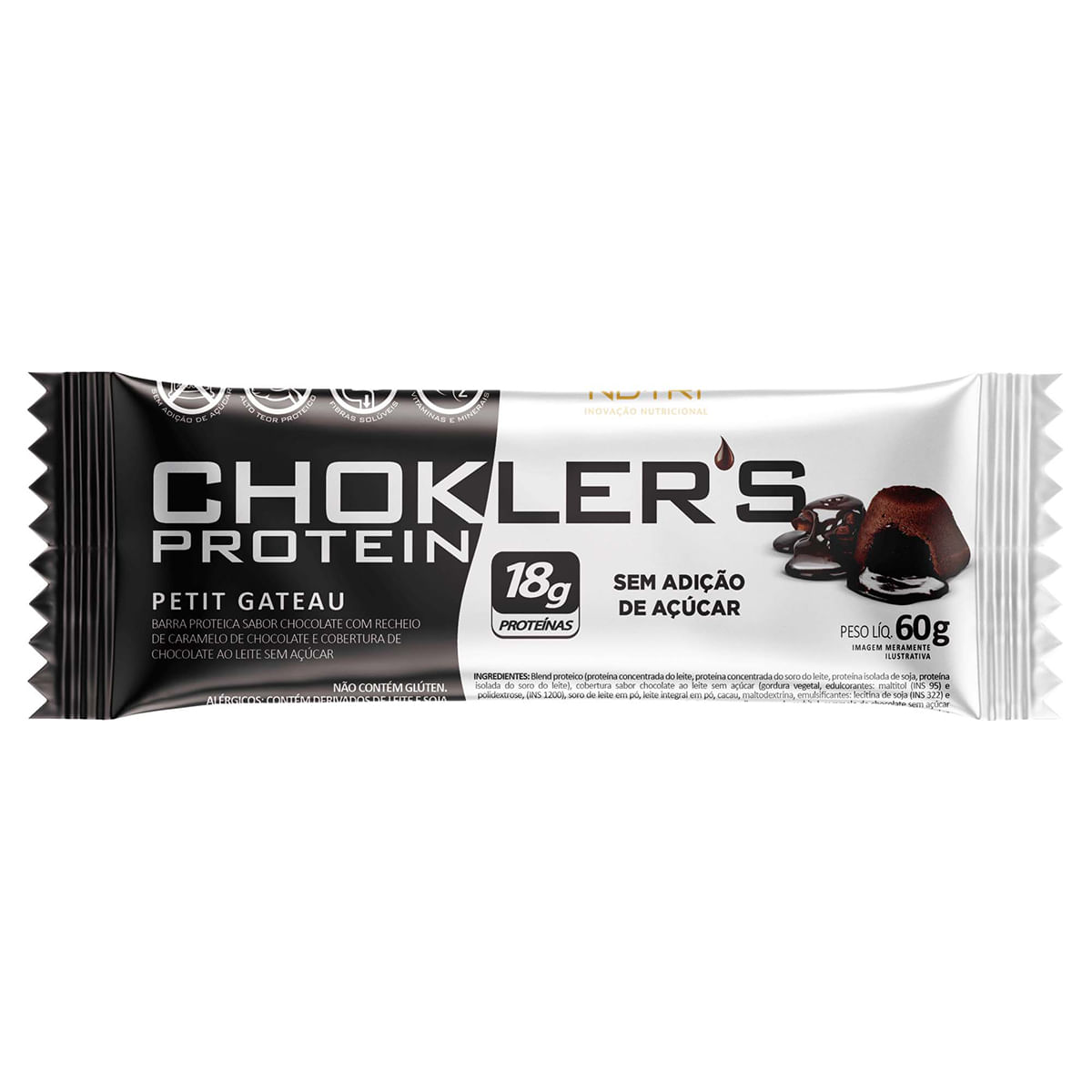 Chokler Protein Petit Gateau Mix Nutri 60 g