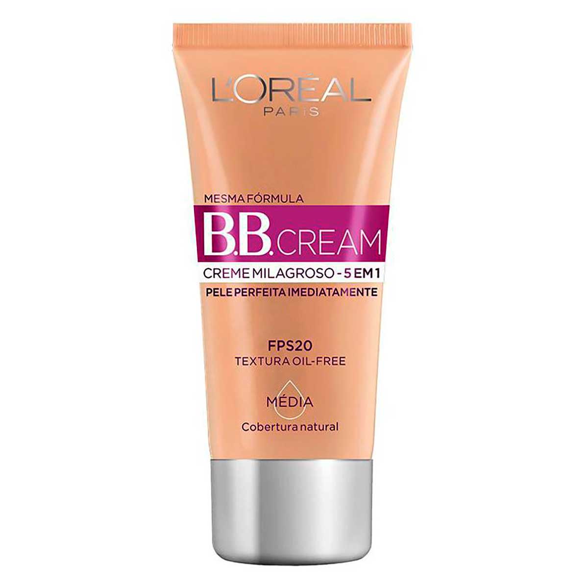 Base BB Cream Loreal Paris Oil Free FPS20 30 ml