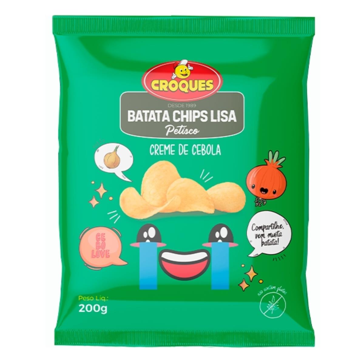 Batata Croques Petisco Onion Cream 200 g