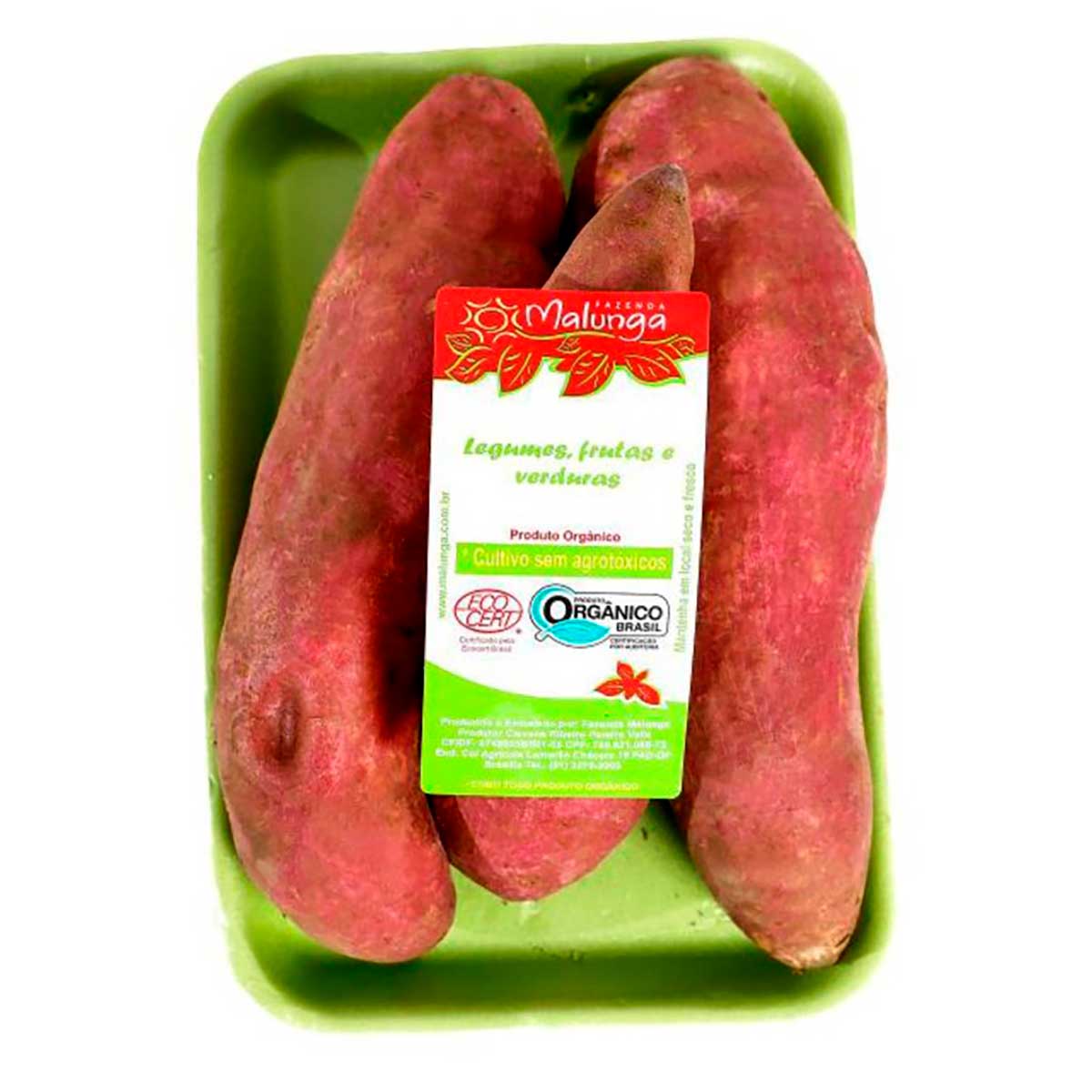 Batata Doce Orgânica Malunga 600 g