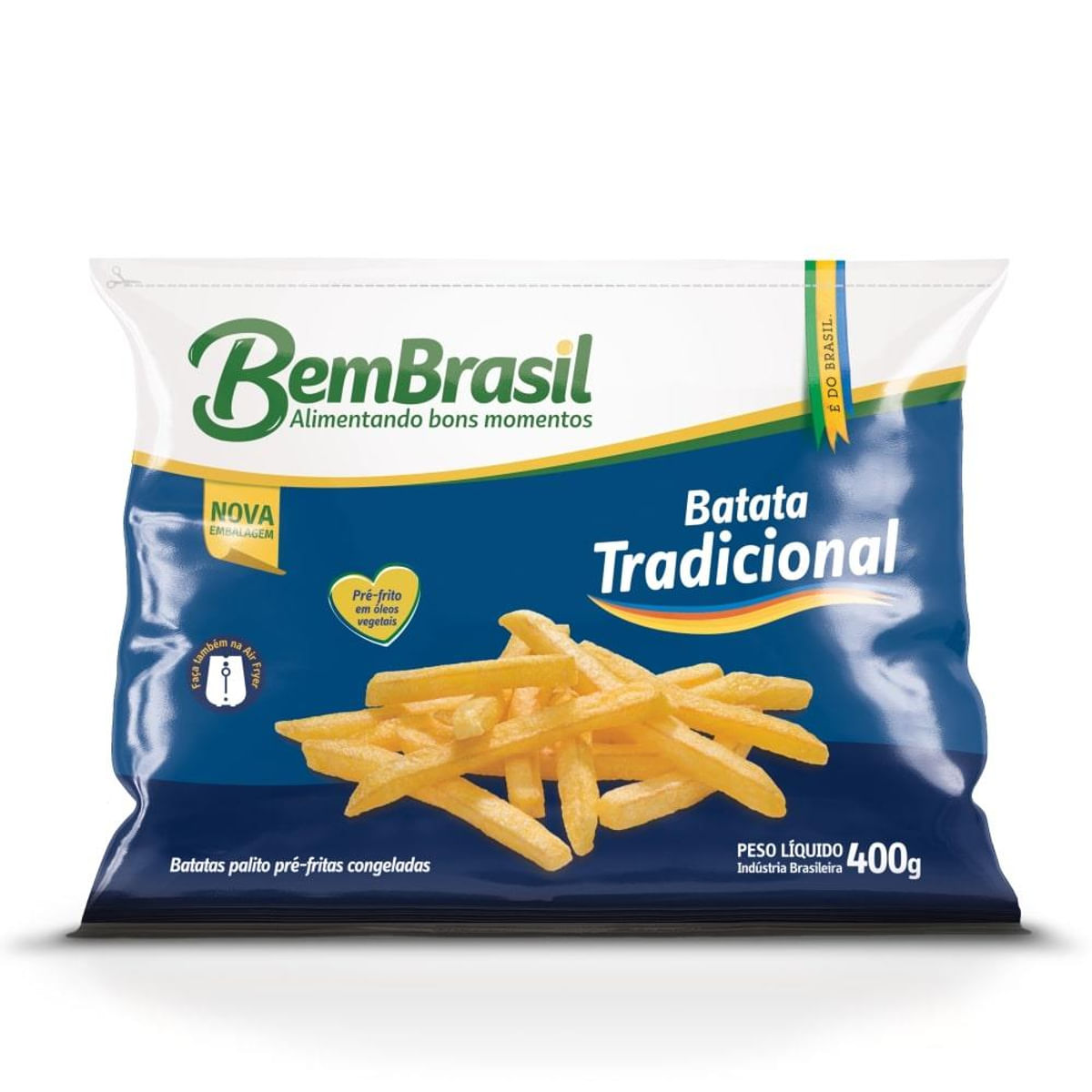 Batata Frita Congelada Bem Brasil 400 g