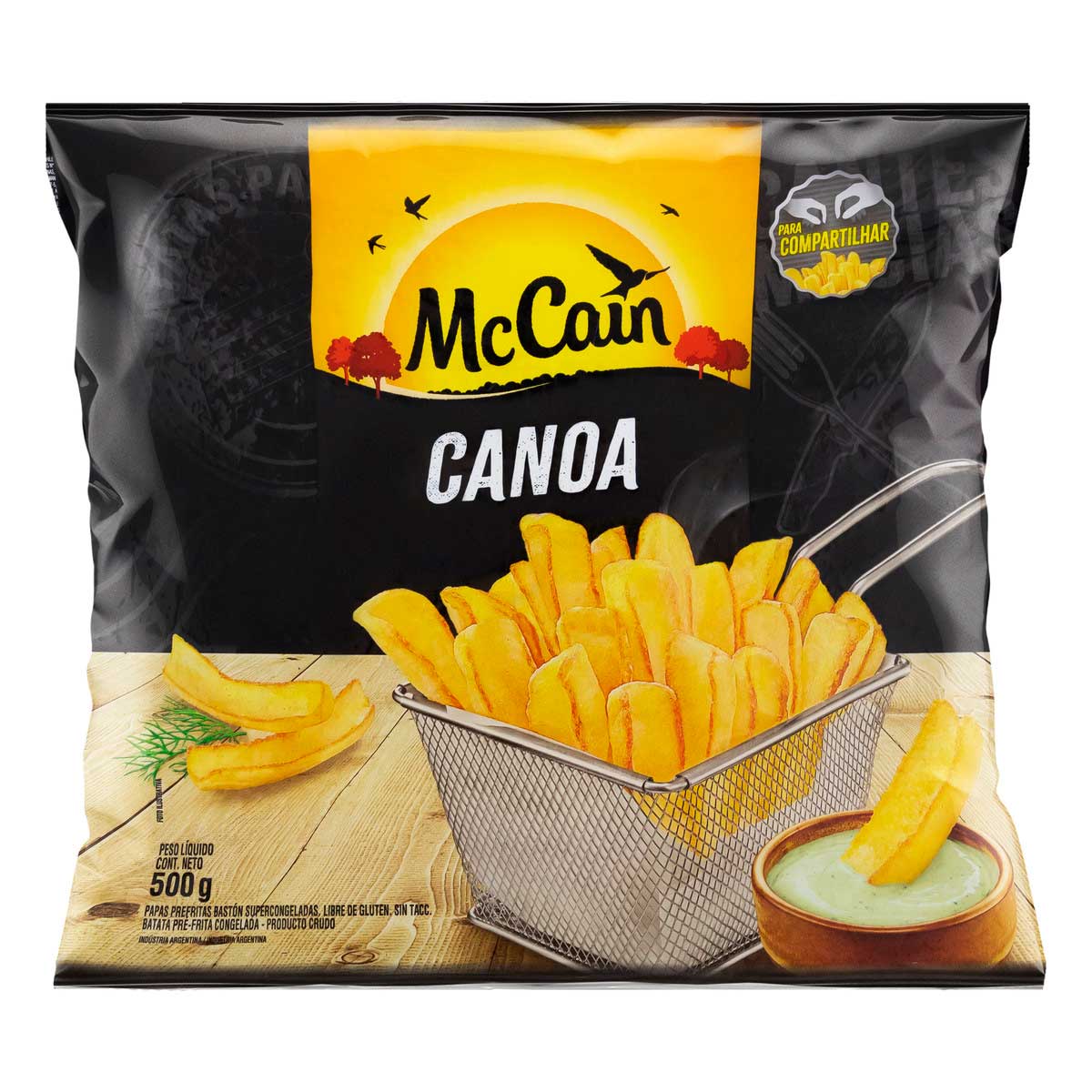 Batata Frita Congelada Canoa McCain 500g