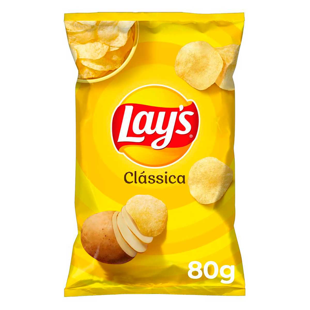 Batata Frita Lisa Clássica Lays 80g