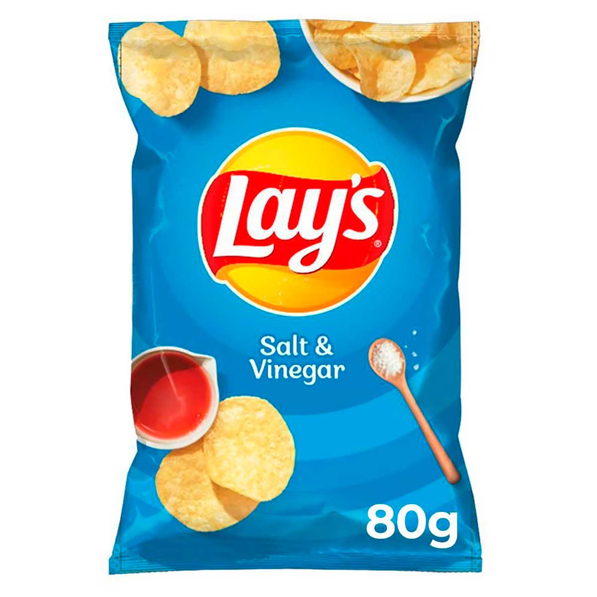 Batata Frita Lisa Lays Sabor Sal e Vinagre 80g