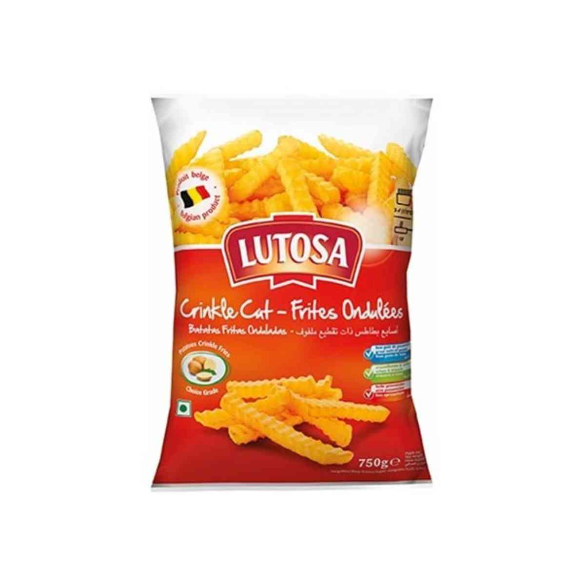 Batata Frita Crinkle Cut Congelada Lutosa 750 g