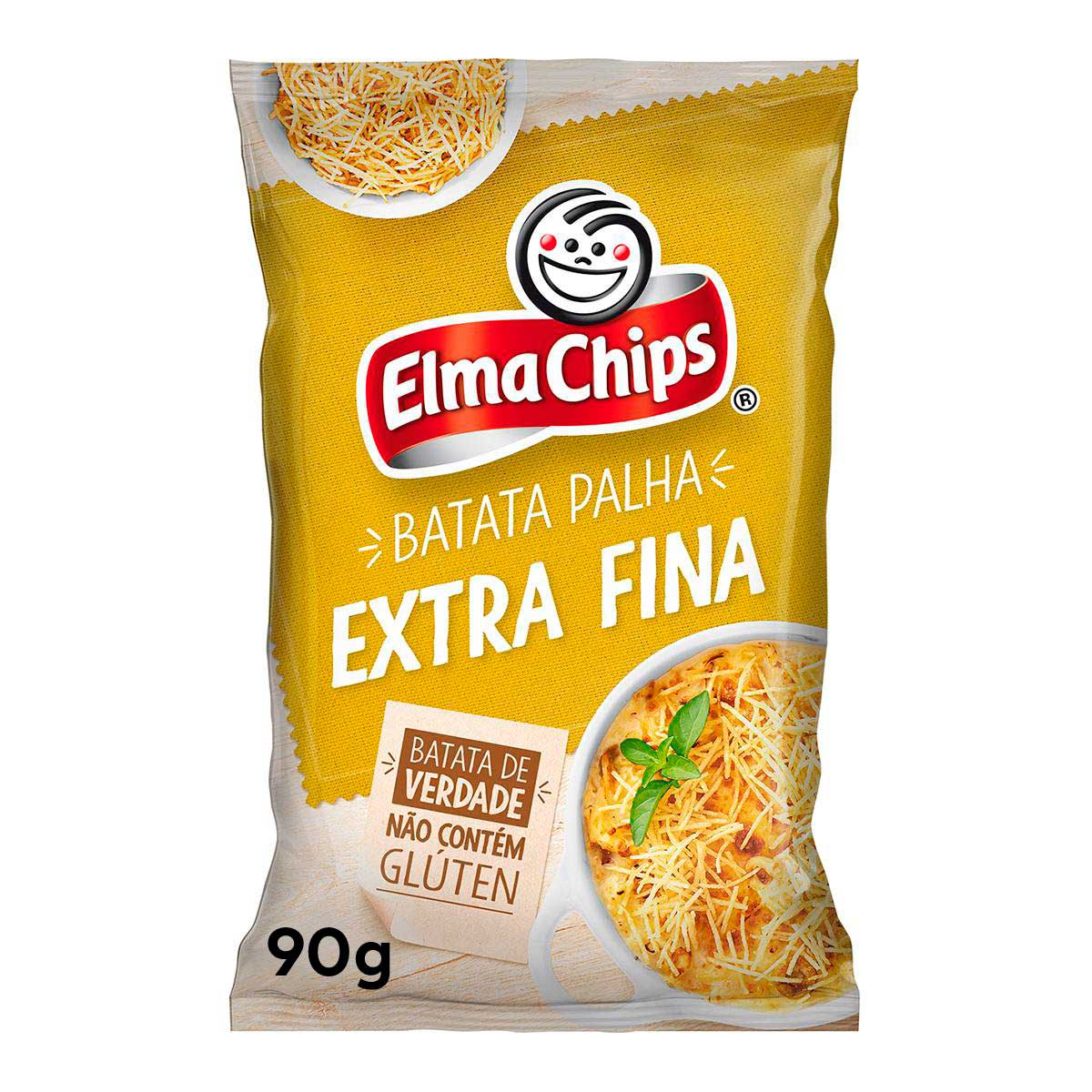 Batata Palha Extrafina Elma Chips 90g