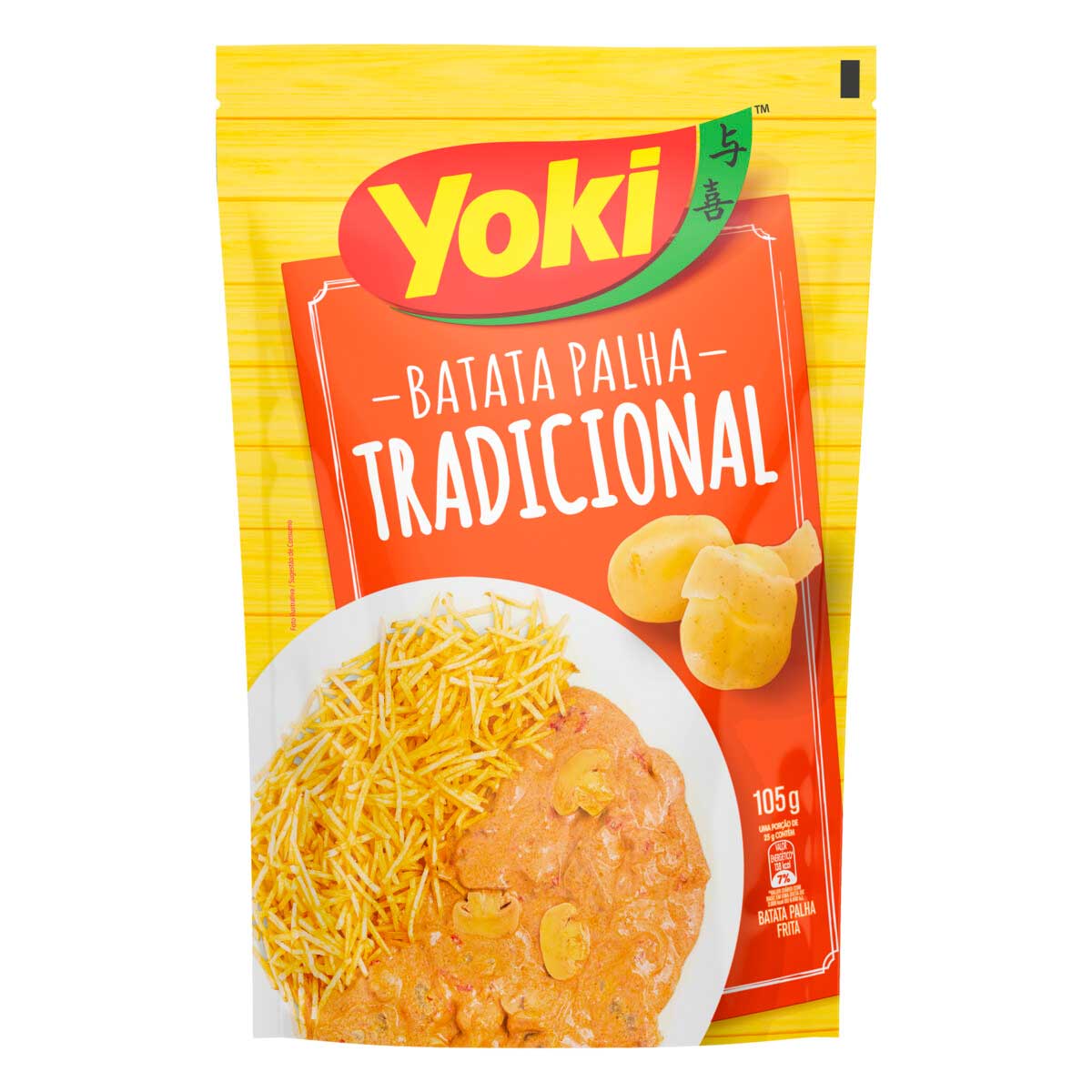 Batata Palha Tradicional Yoki 105g