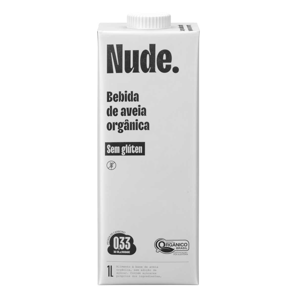 Bebida à Base de Aveia Orgânica Nude 1L