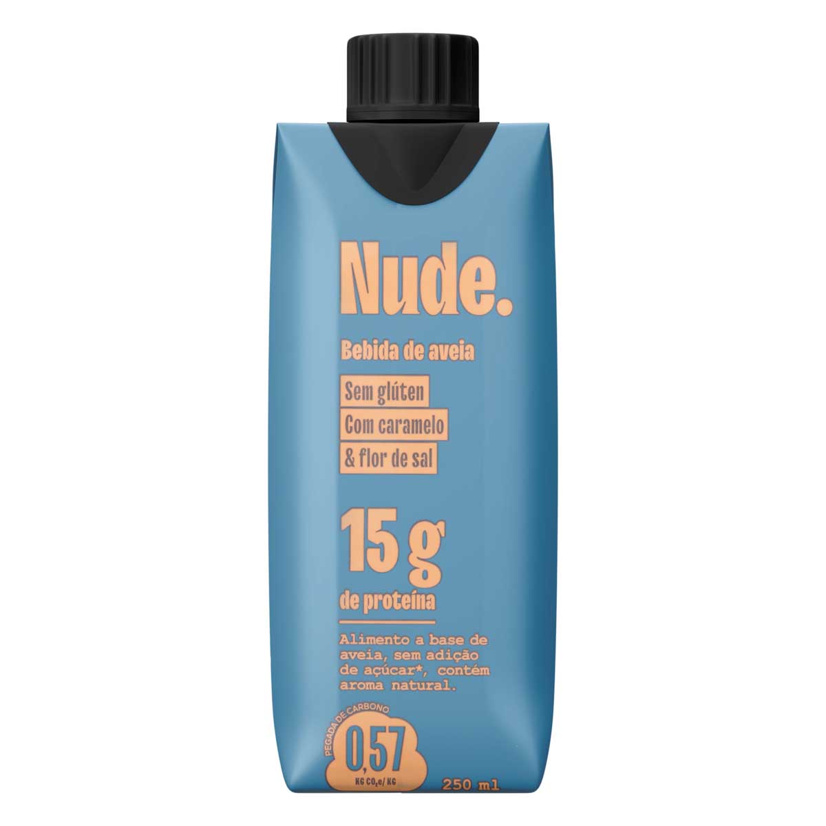 Bebida à Base de Aveia Nude Caramelo &amp; Flor de Sal 250ml