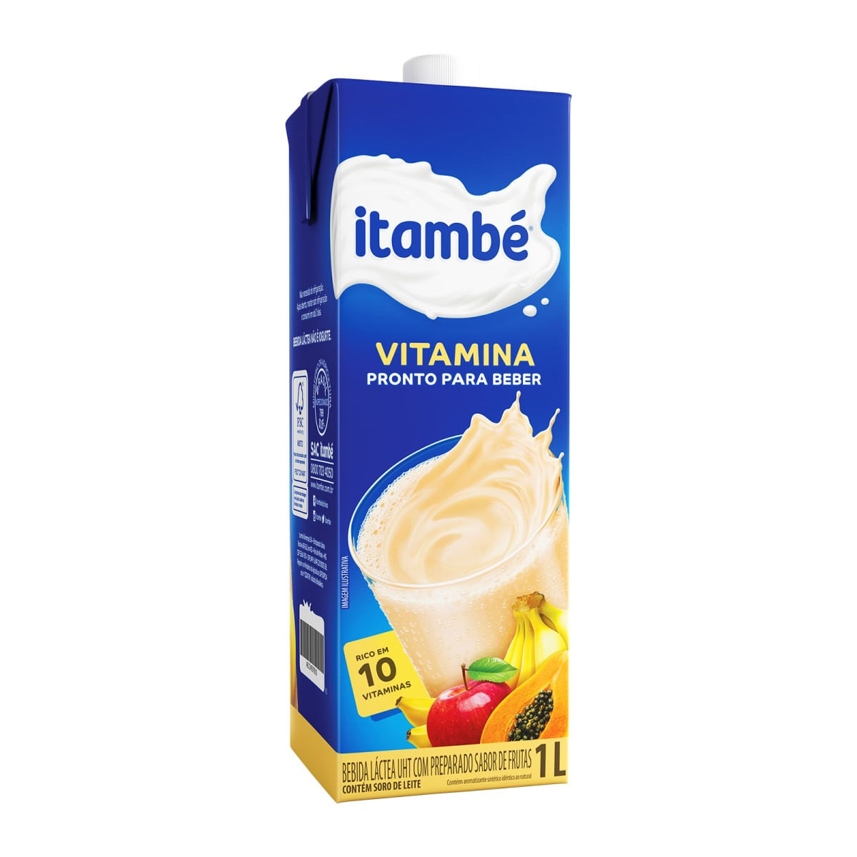 Bebida Láctea Vitamina Itambé 1 L