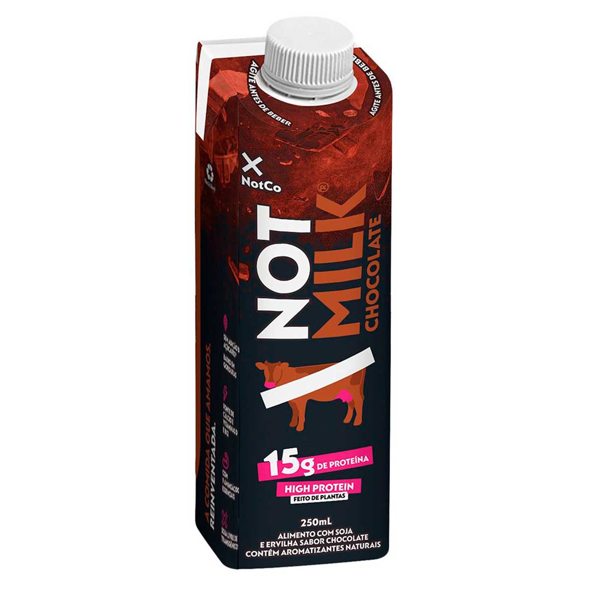 Bebida à Base de Plantas NotCo High Protein Chocolate 250ml