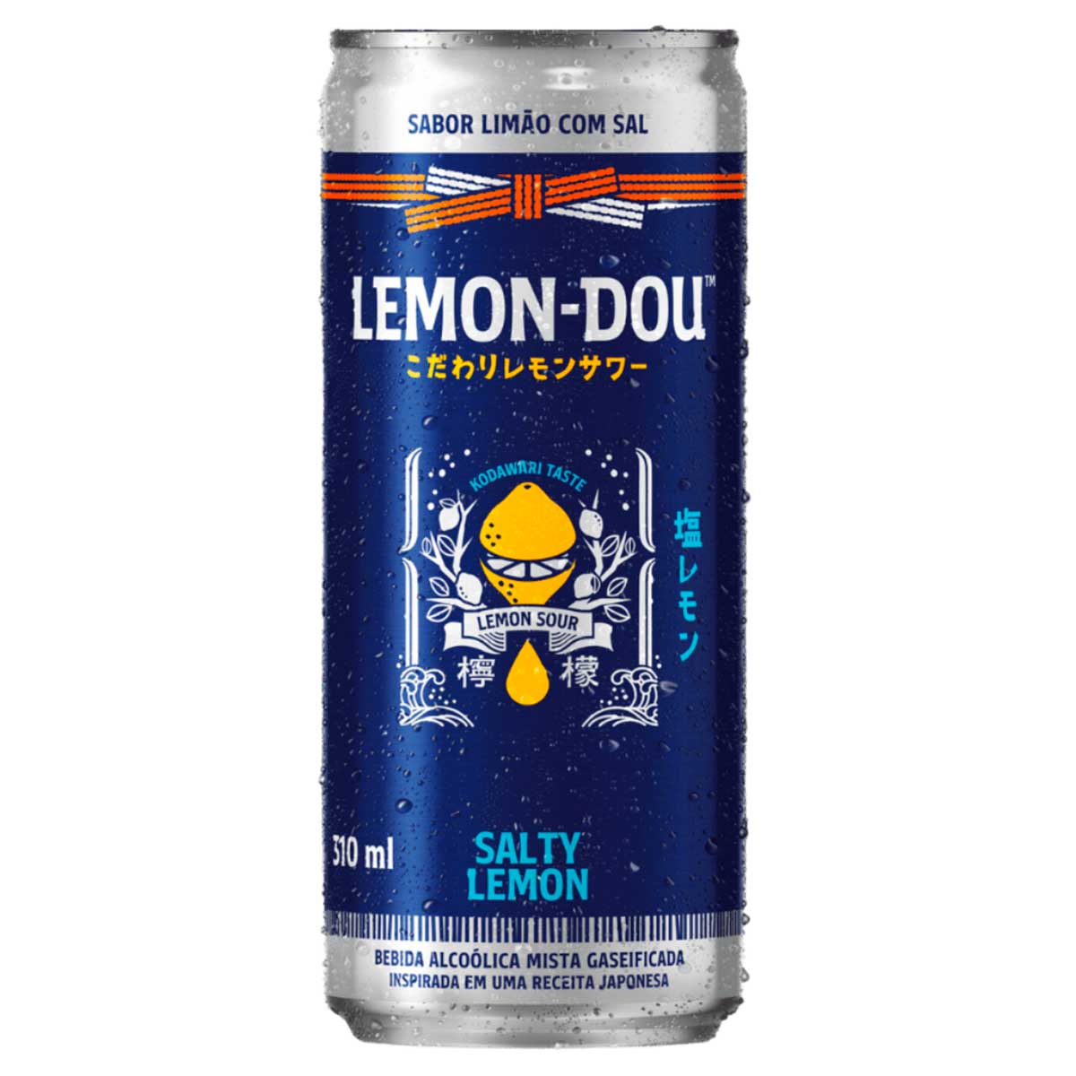 Bebida Mista Alcoólica Gaseificada Limão com Sal Lemon-Dou 310ml