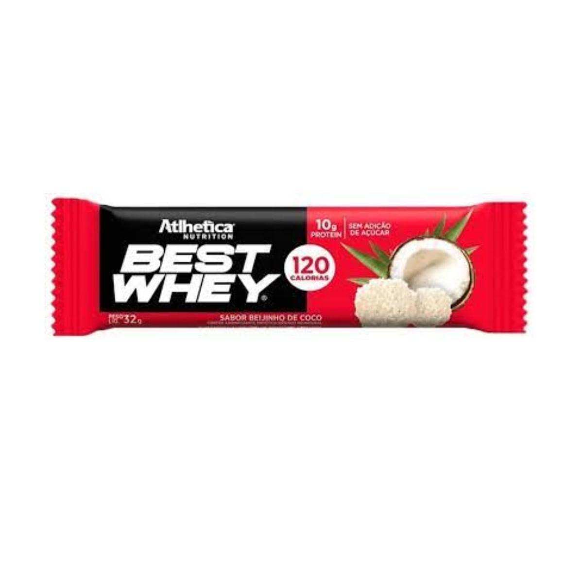 Barra de Whey Sabor Beijinho Athletica Nutricion 32gr