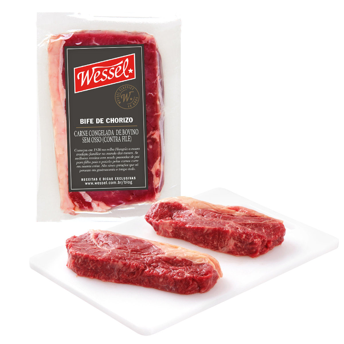 Bife Chorizo Congelado Wessel Premium 500g