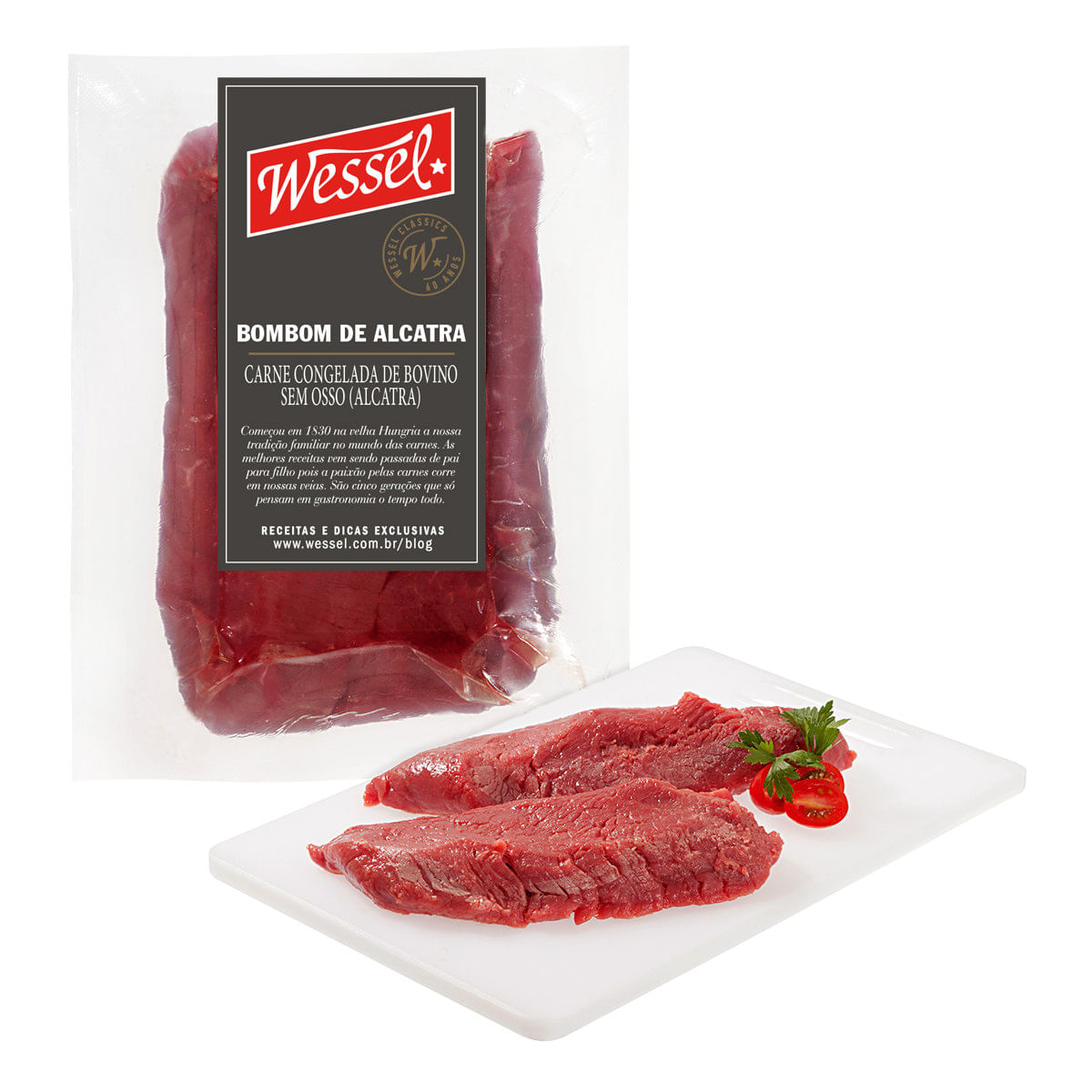 Bife de Alcatra Congelado Wessel Premium 500g