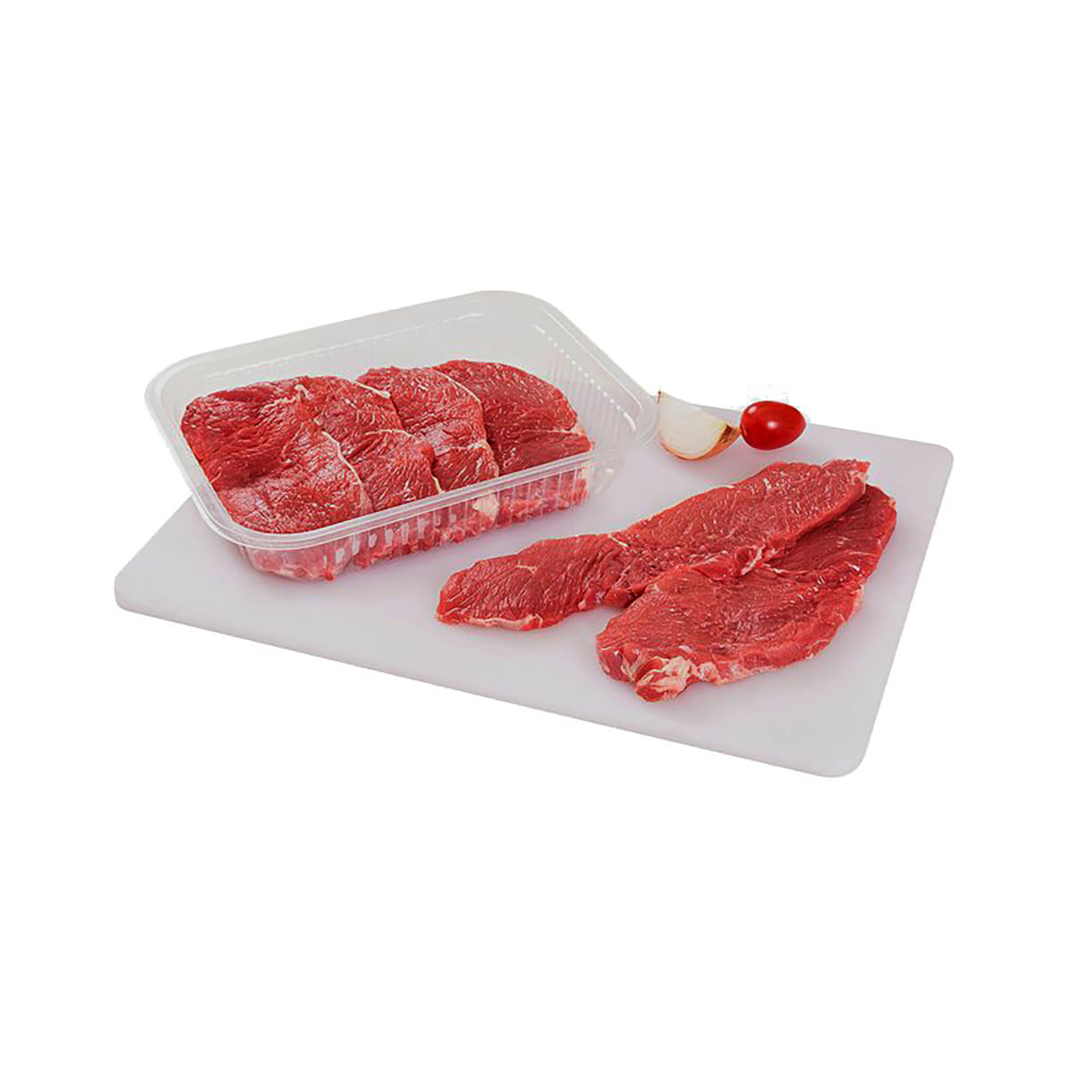 Bife de Contra Filé Bovino Resfriado Carrefour Embalagem Familiar 1,2 Kg