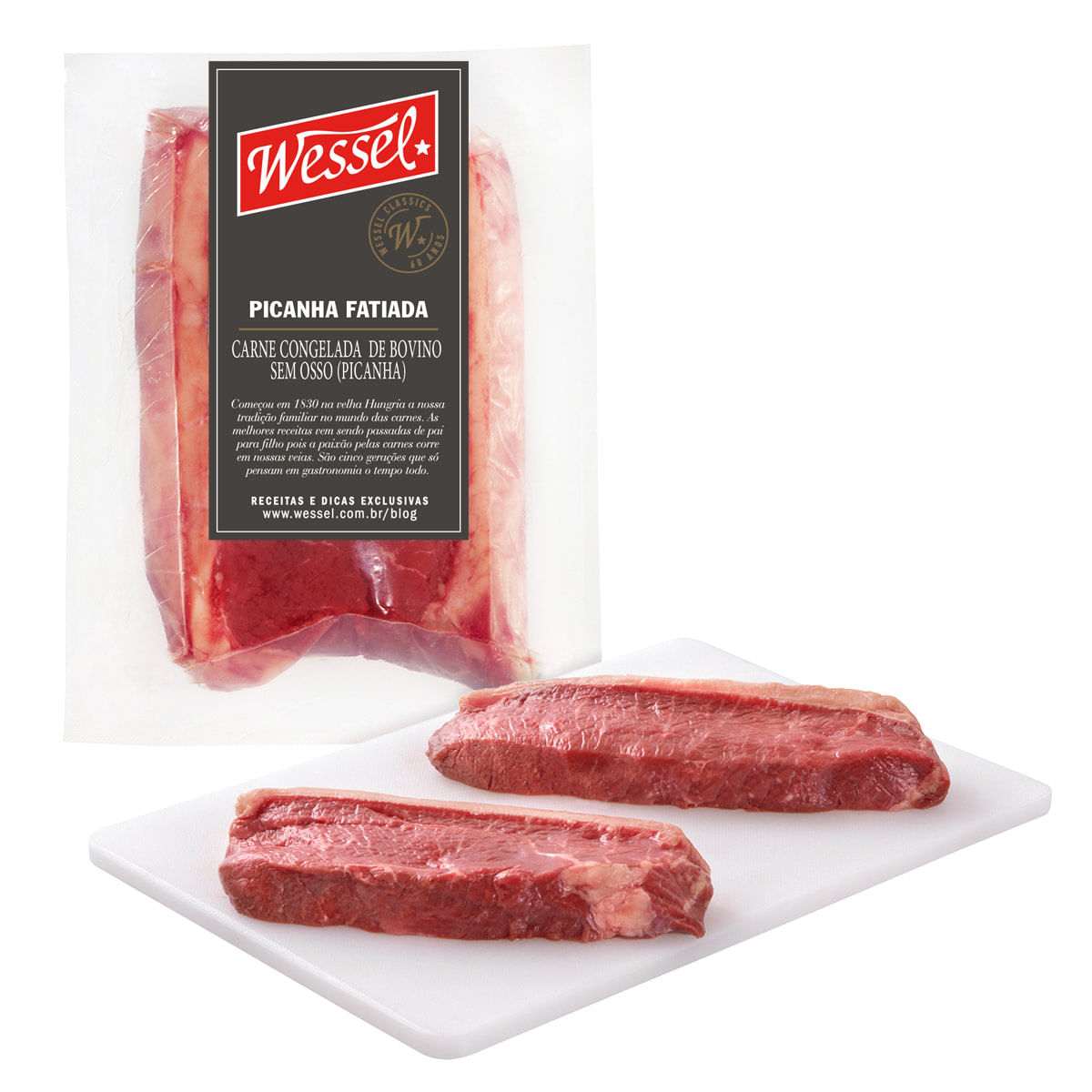 Bife de Picanha Congelado Wessel Premium 400g