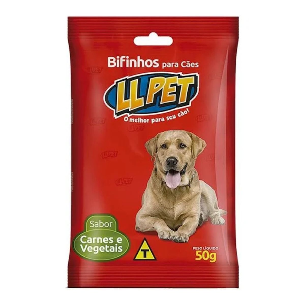 Bifinho Sabor Carne e Vegetais com 50 g LL Pet