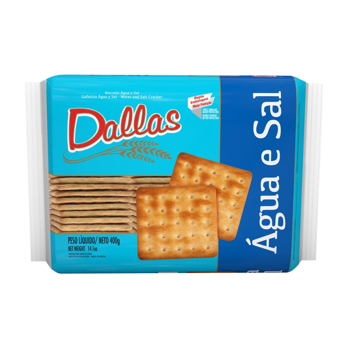 Biscoito Água e Sal Dallas 400 g