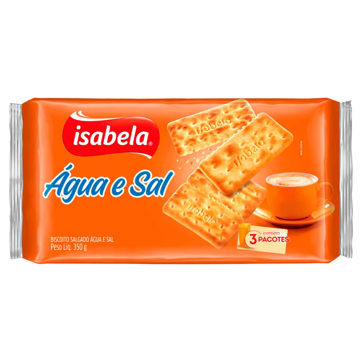 Biscoito Água e Sal Isabela 350g