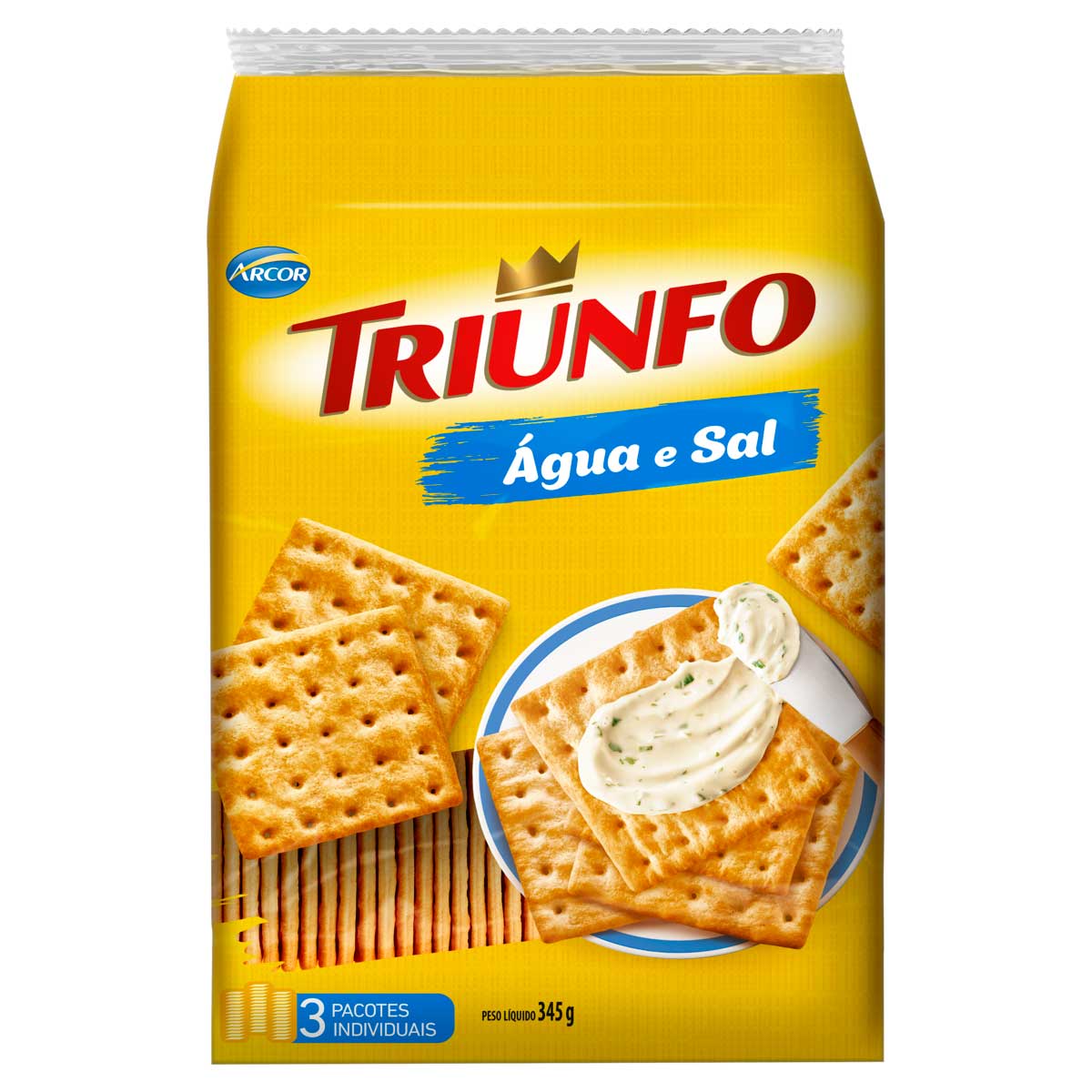 Biscoito Água e Sal Triunfo 345g