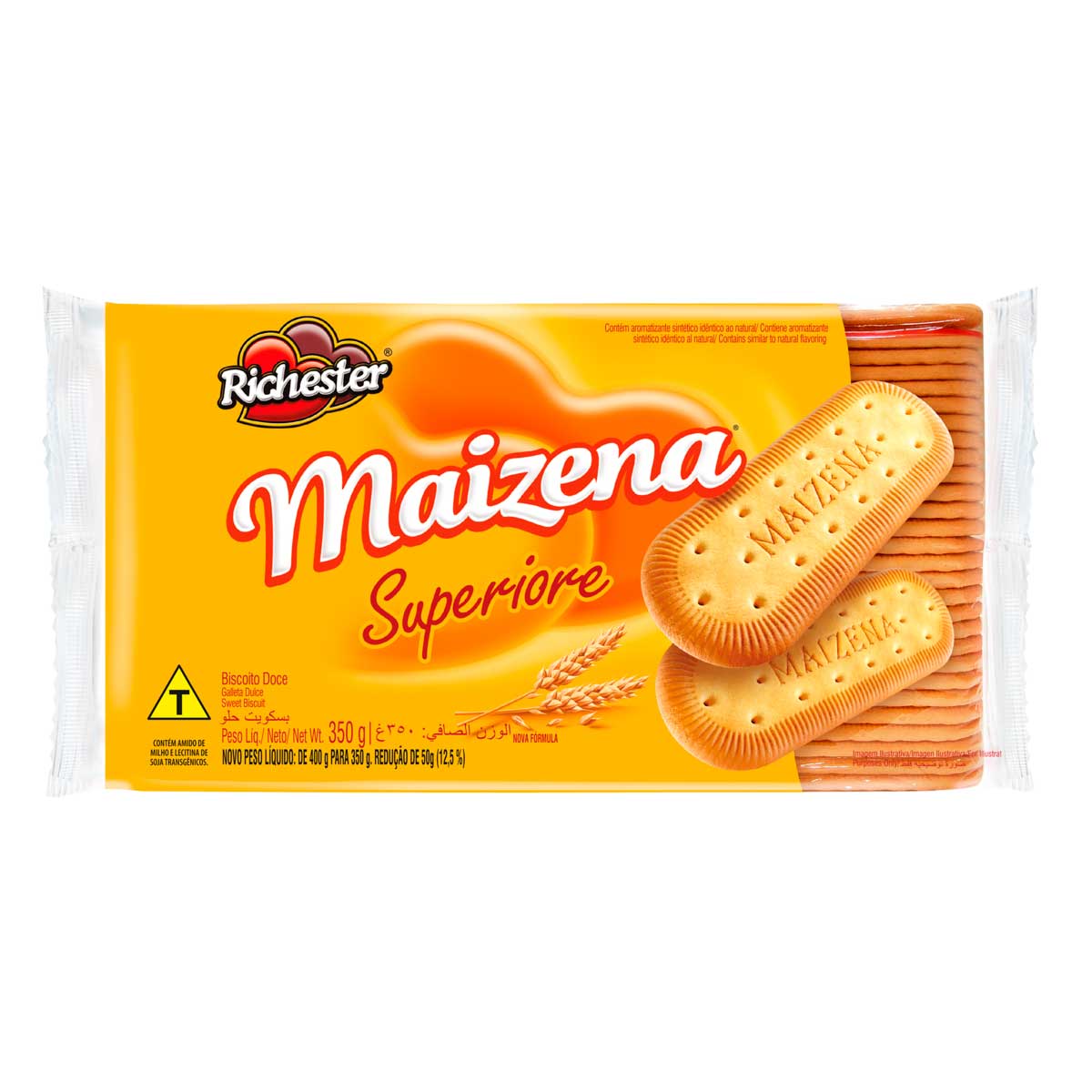 Biscoito de Maizena Richester Superiore 350g