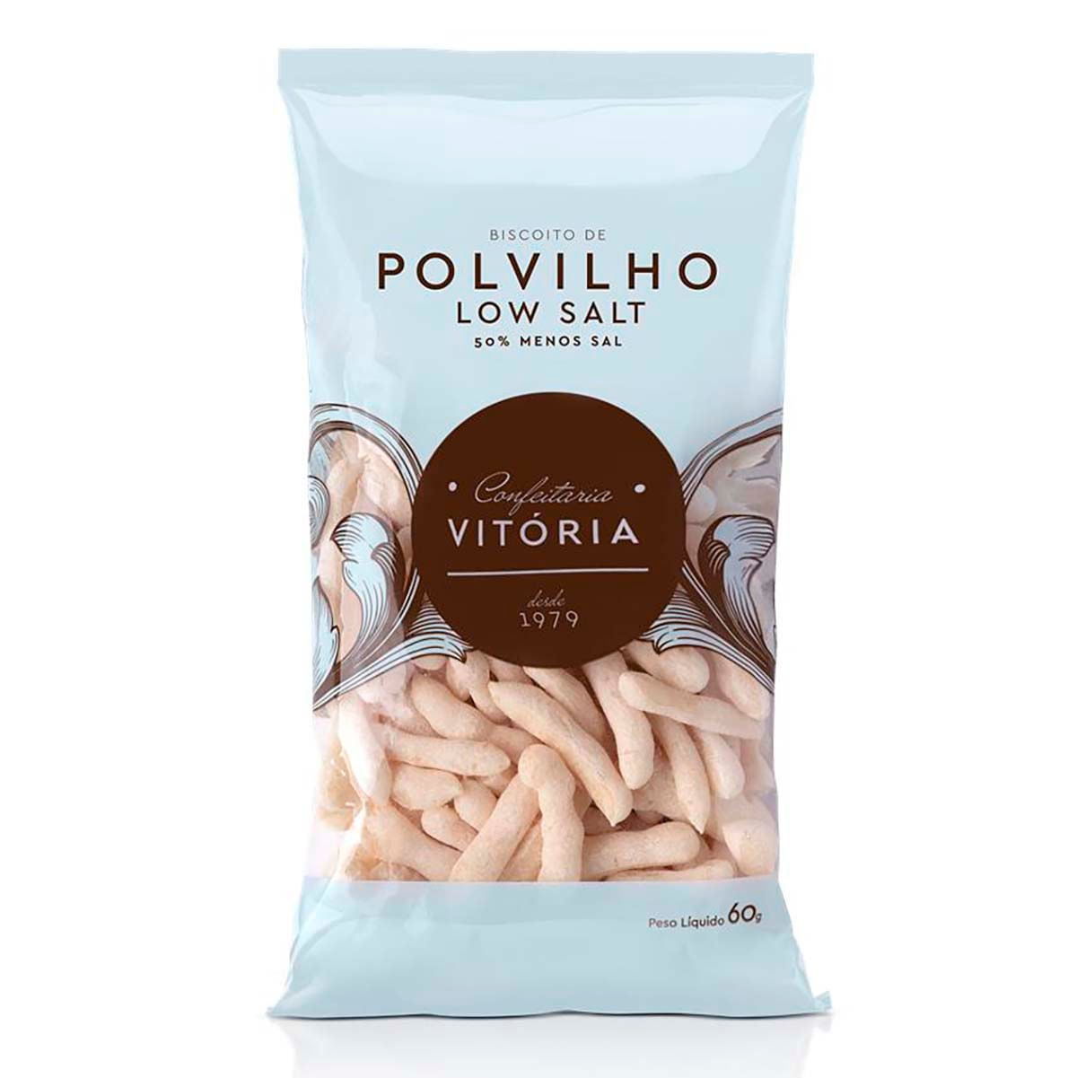 Biscoito de Polvilho Low Salt Vitória 60 g