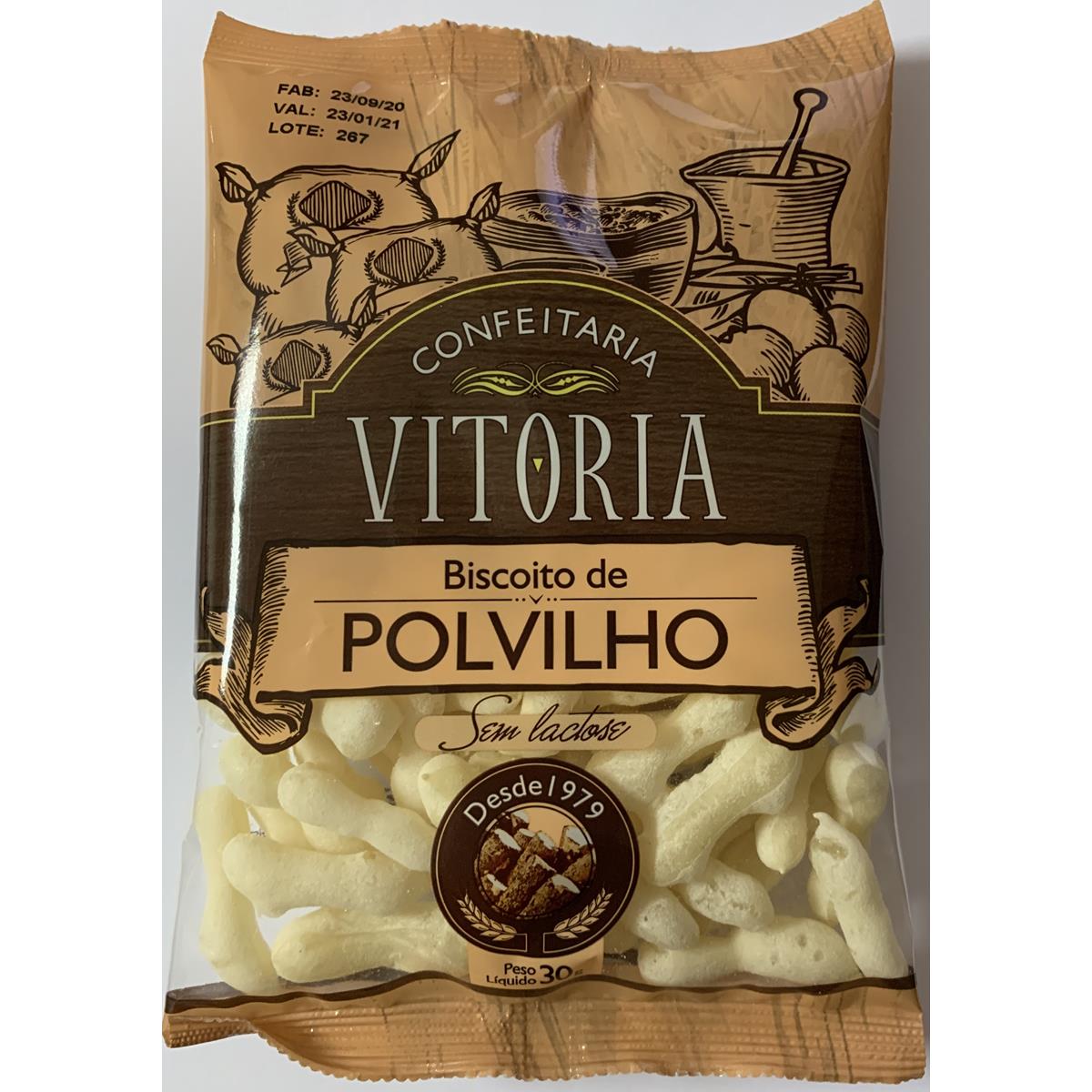 Biscoito de Polvilho sem Lactose Vitória 30 g