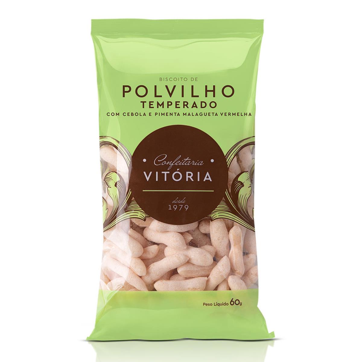 Biscoito de Polvilho Temperado Vitória 60 g