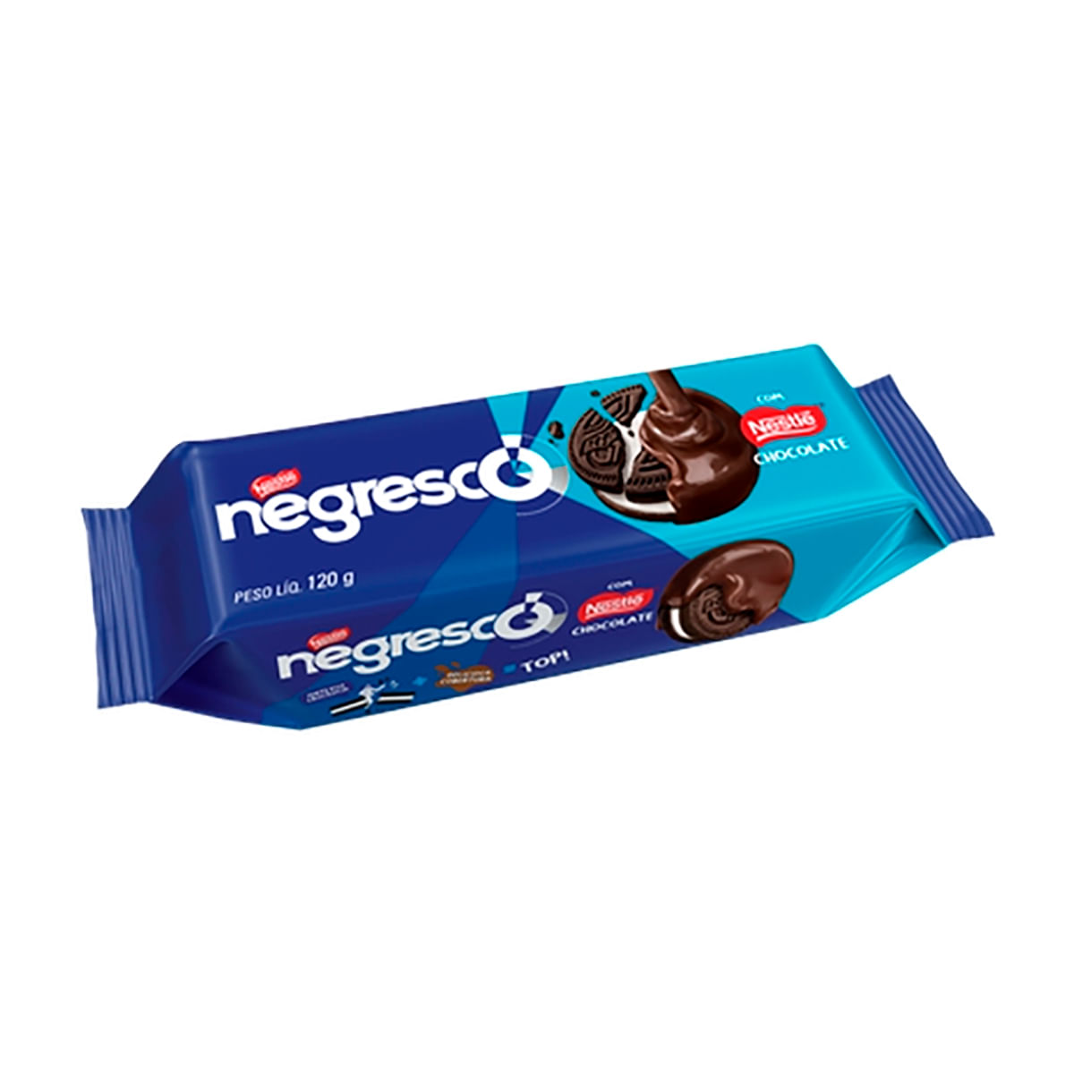 Biscoito Recheado Negresco Triplechoco 120 g