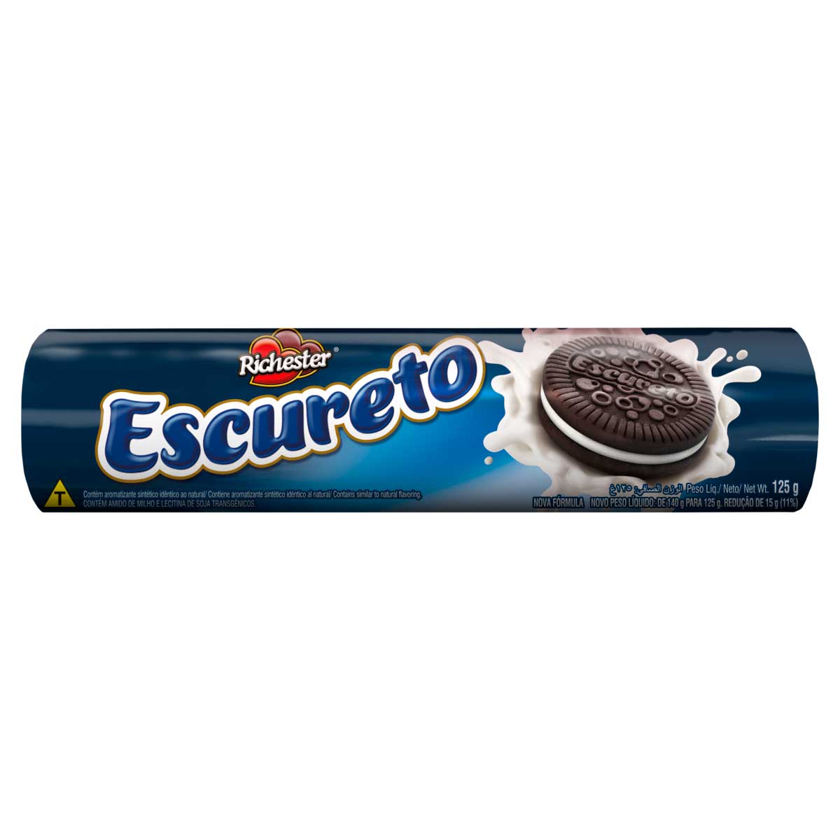 Biscoito Richester Escureto 125g