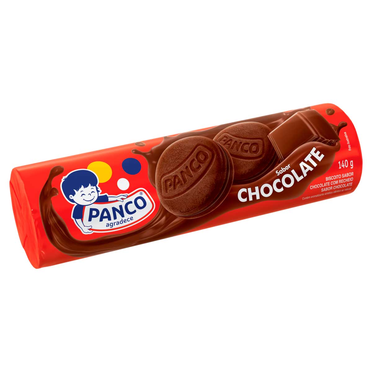 Biscoito Recheado de Chocolate Panco 140g