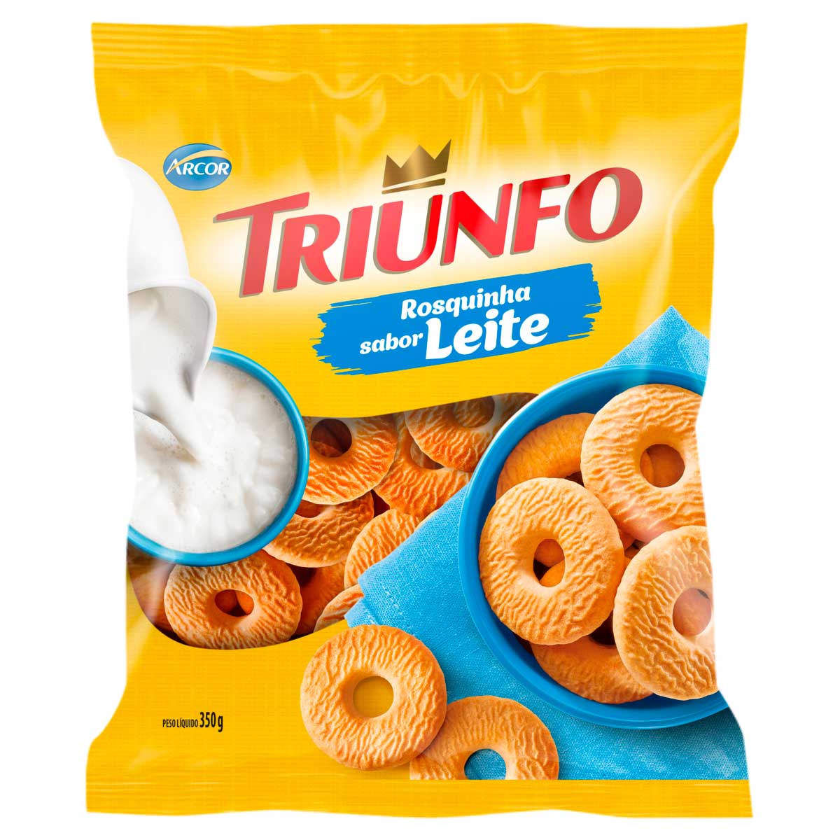 Biscoito Rosquinha Leite Triunfo 350g