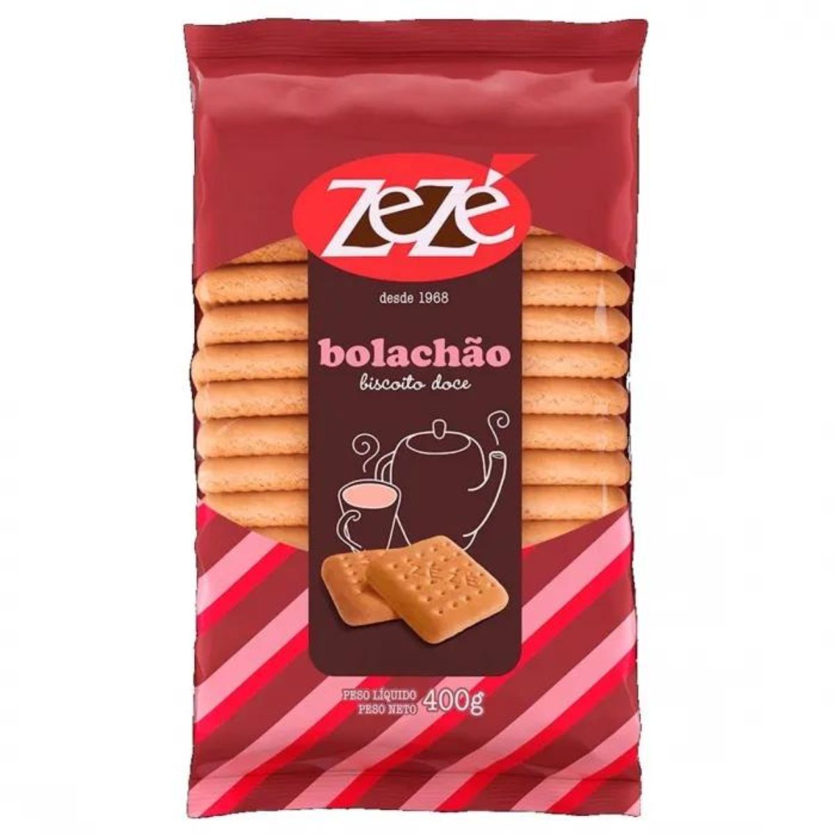 Biscoito Bolachão Doce Zeze 400 g