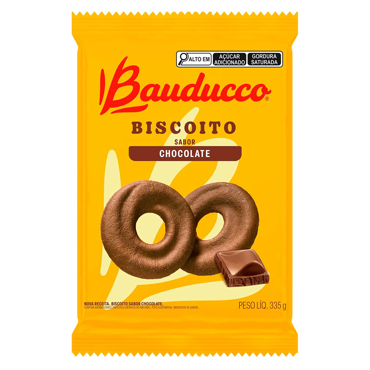 Biscoito Chocolate Bauducco 335g