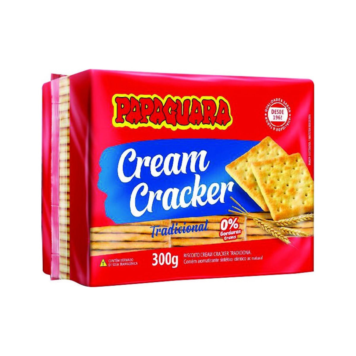 Biscoito Cream Cracker PapÁguara 300 g