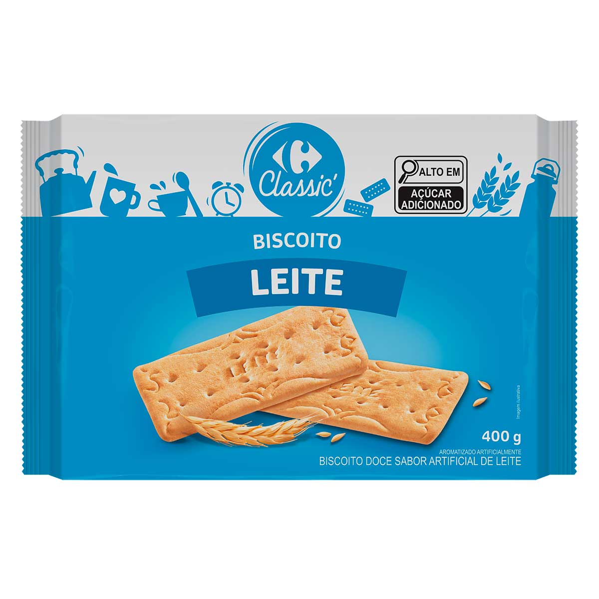 Biscoito de Leite Carrefour 400g